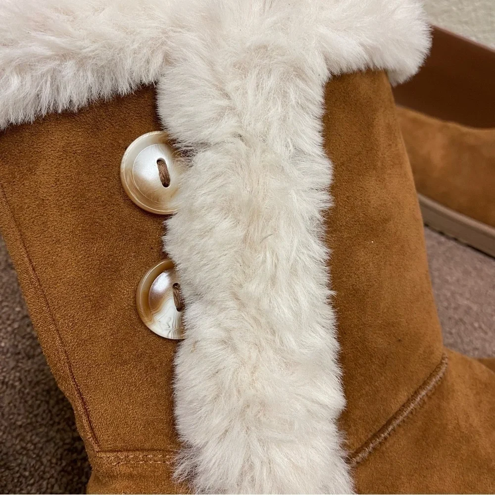 SO Girl 5M Brown Boots Fur Lined